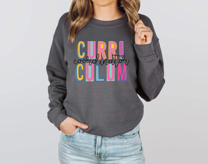 Curriculum Coordinator Colorful Graphic Tee