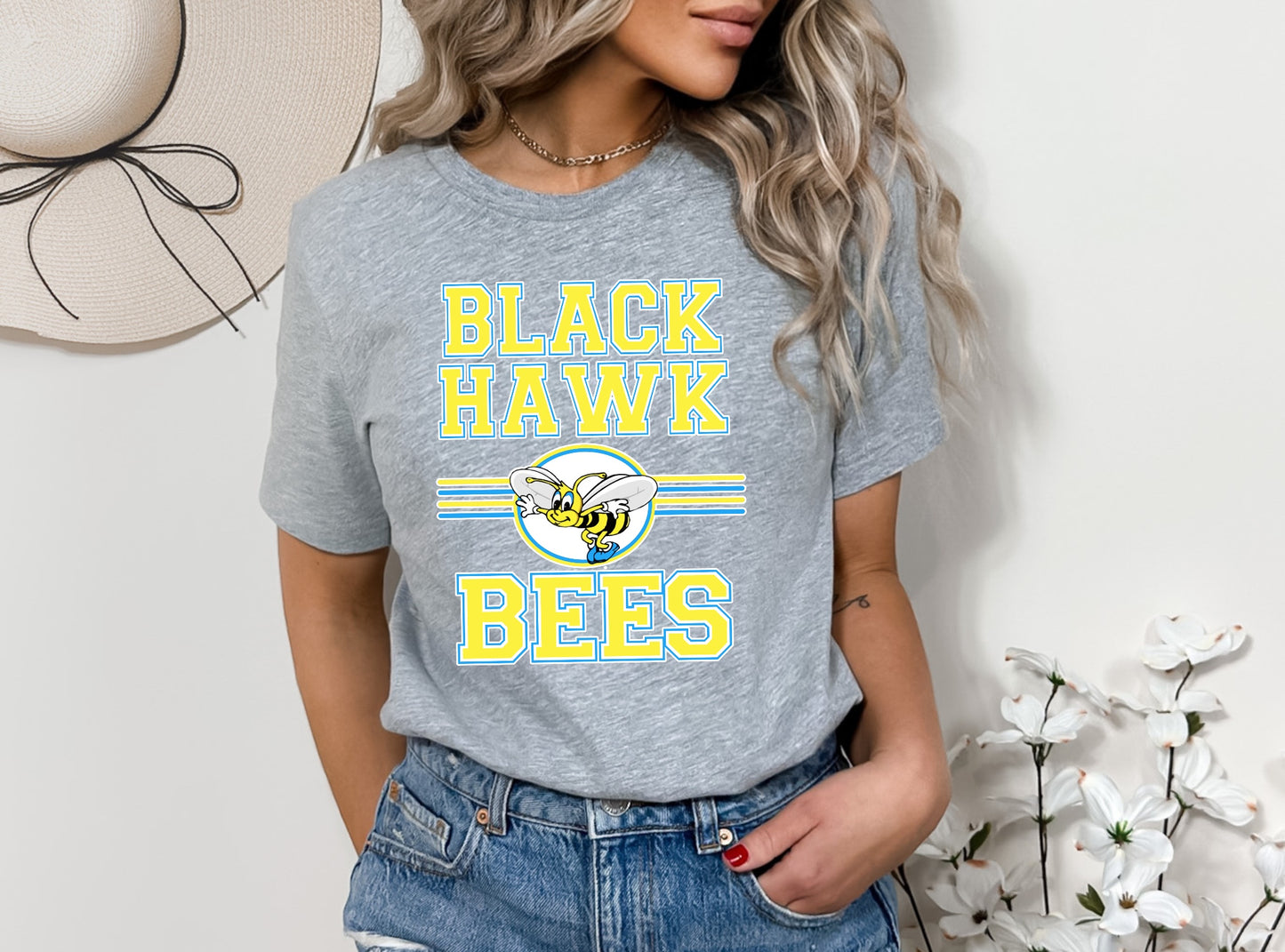 Black Hawk Bees Graphic Tee