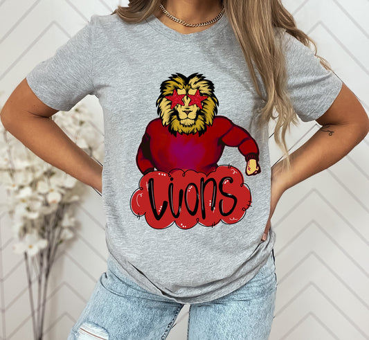 Lions Preppy Graphic Tee