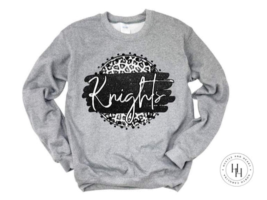 Knights Black And White Shirt