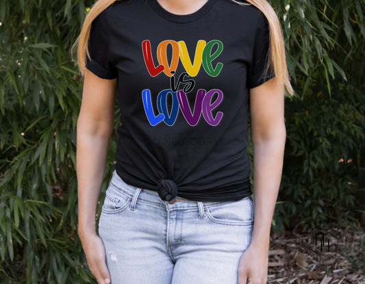 Love Is Graphic Tee Unisex