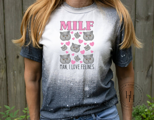 Milf Man I Love Felines - Sublimation Transfer Sublimation