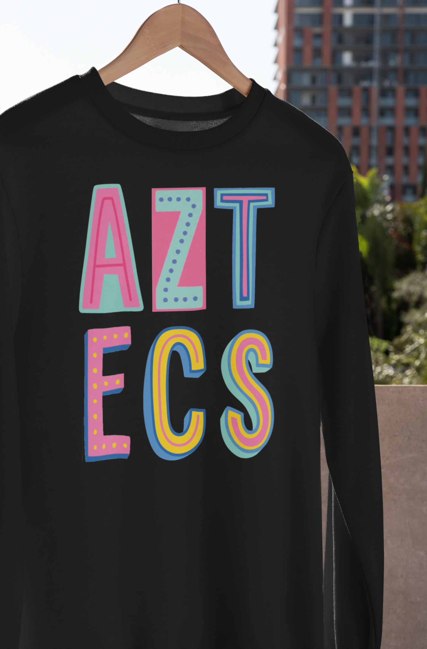 Aztecs Colorful Graphic Tee