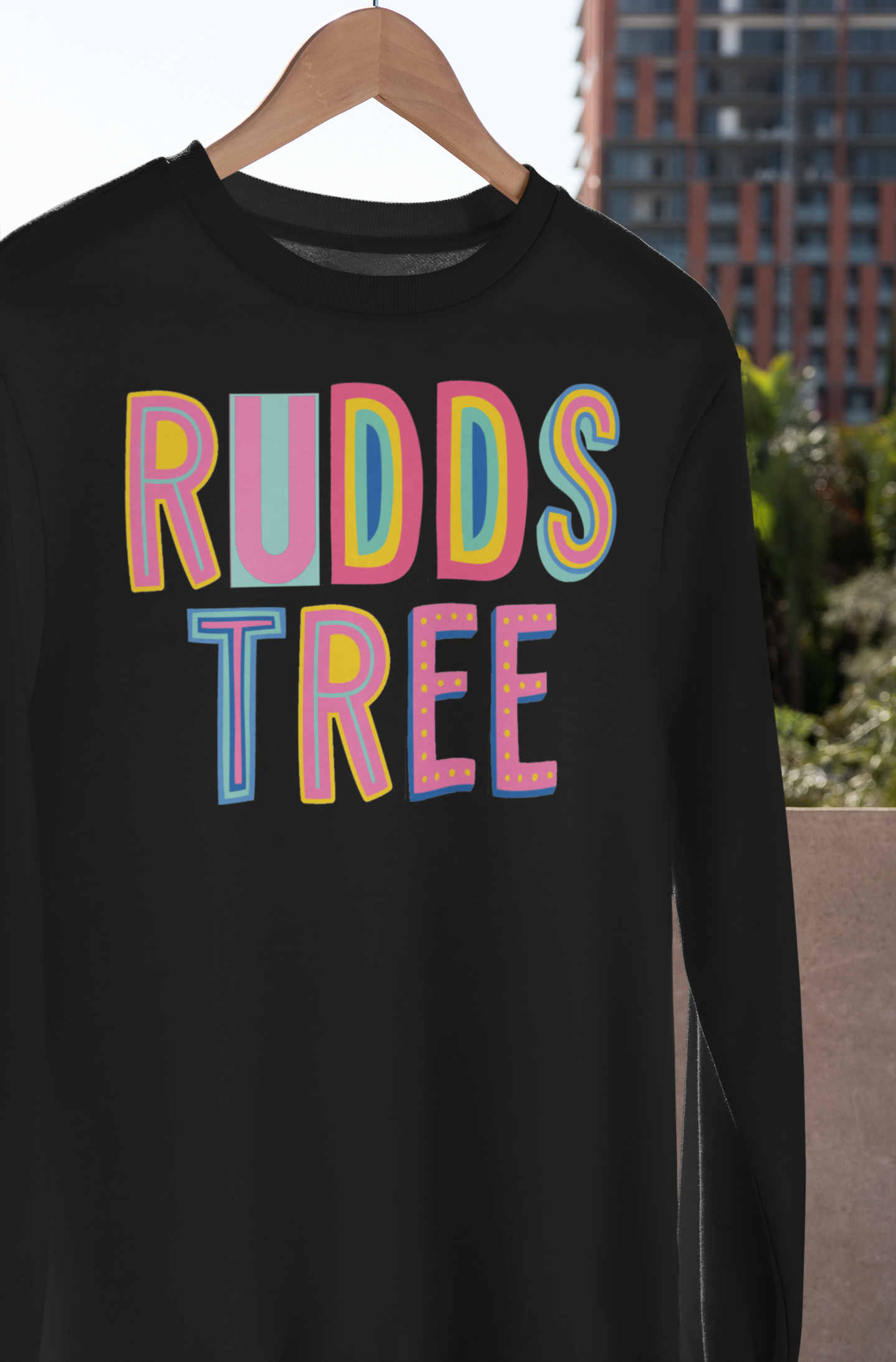 Rudds Tree Colorful Graphic Tee