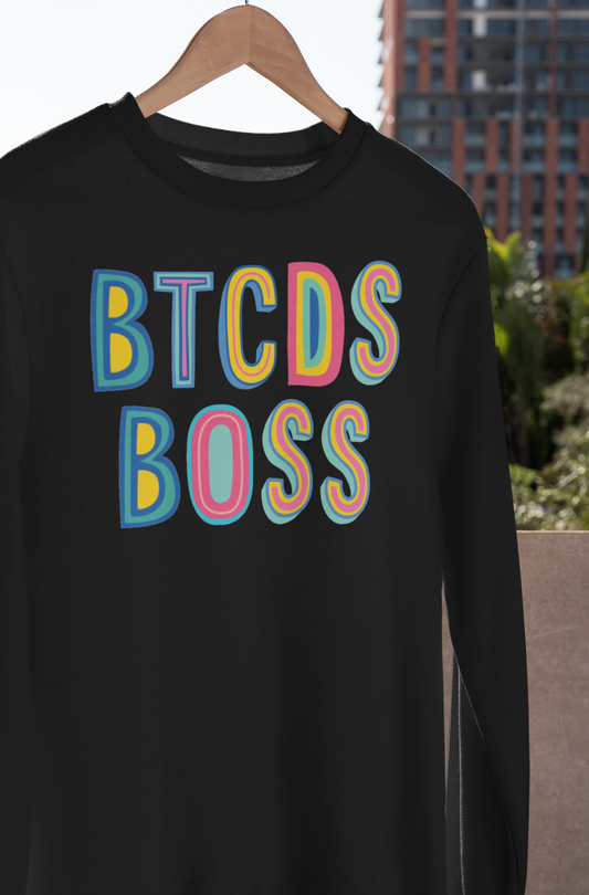 BTCDS Boss Colorful Graphic Tee