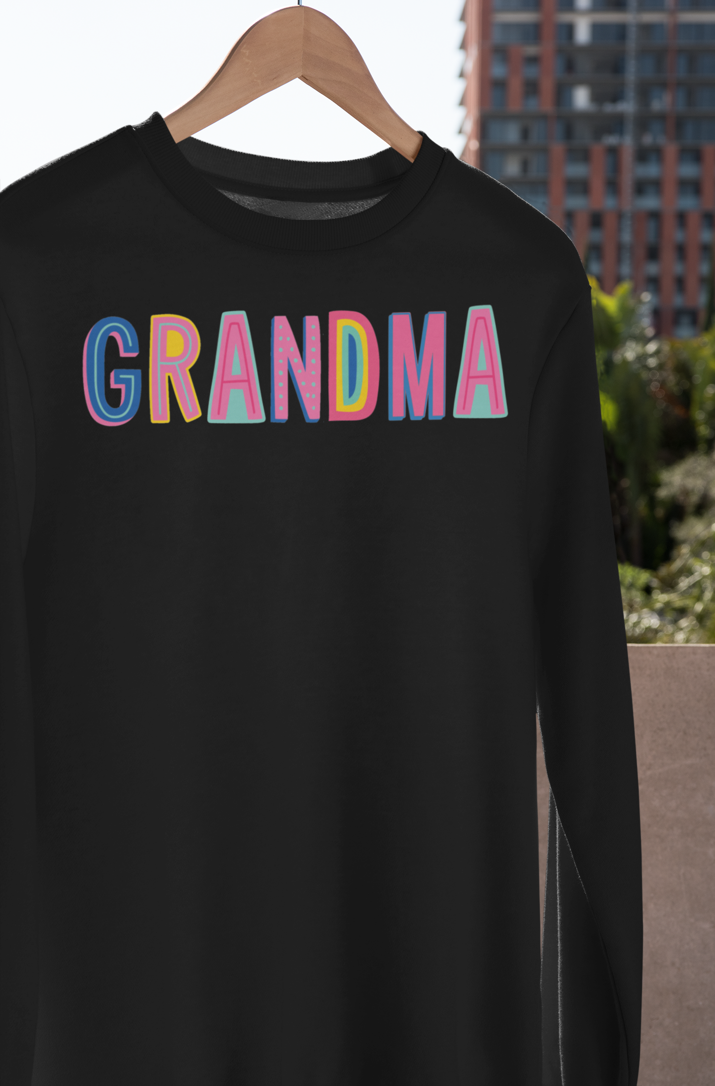 Grandma Colorful Graphic Tee