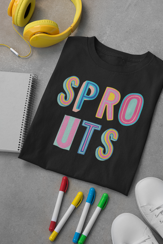 Sprouts Colorful Graphic Tee