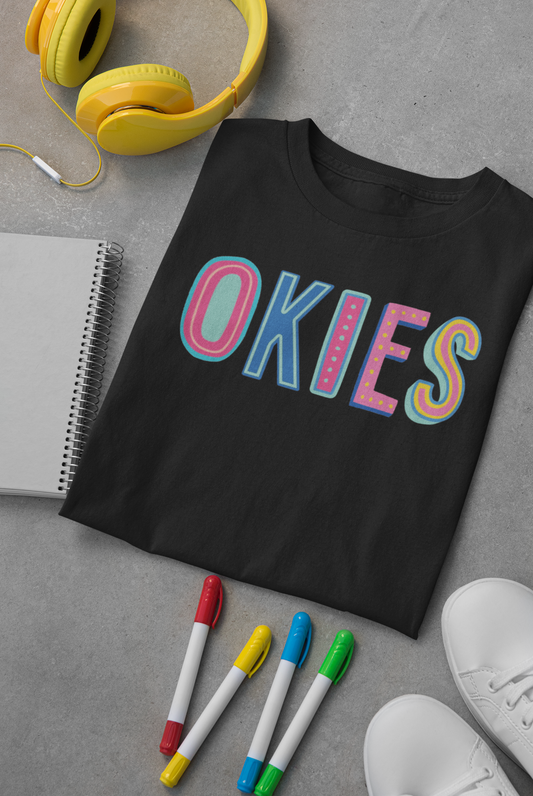 Okies Colorful Graphic Tee