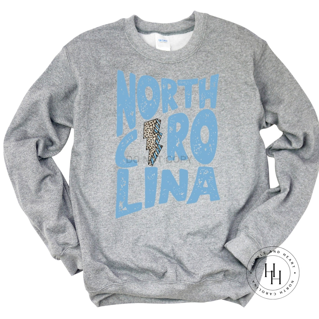 North Carolina Lightning Bolt Graphic Tee