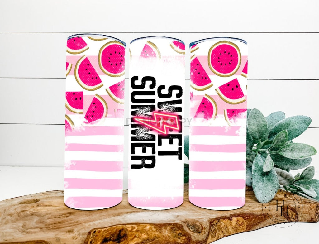 Sweet Summer Completed 20Oz Skinny Tumbler Sublimation