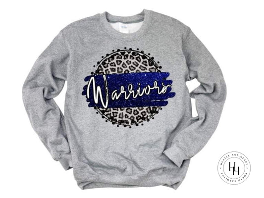 Warriors Blue And White Shirt