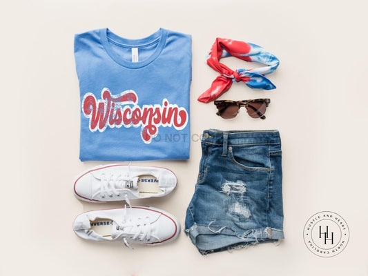 Wisconsin Retro Graphic Tee